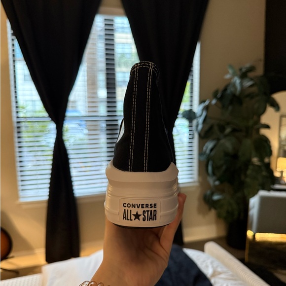 Converse Classic Black and White Sneakers - Picture 3 of 5